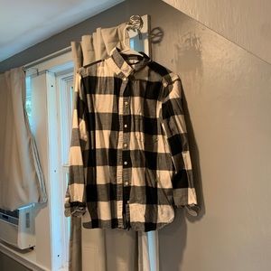 Old Navy Black and White Flannel